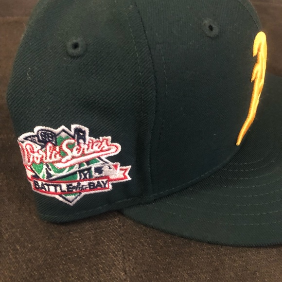 Custom New Era Oakland A’s Fitted 7 5/8 - Picture 2 of 5